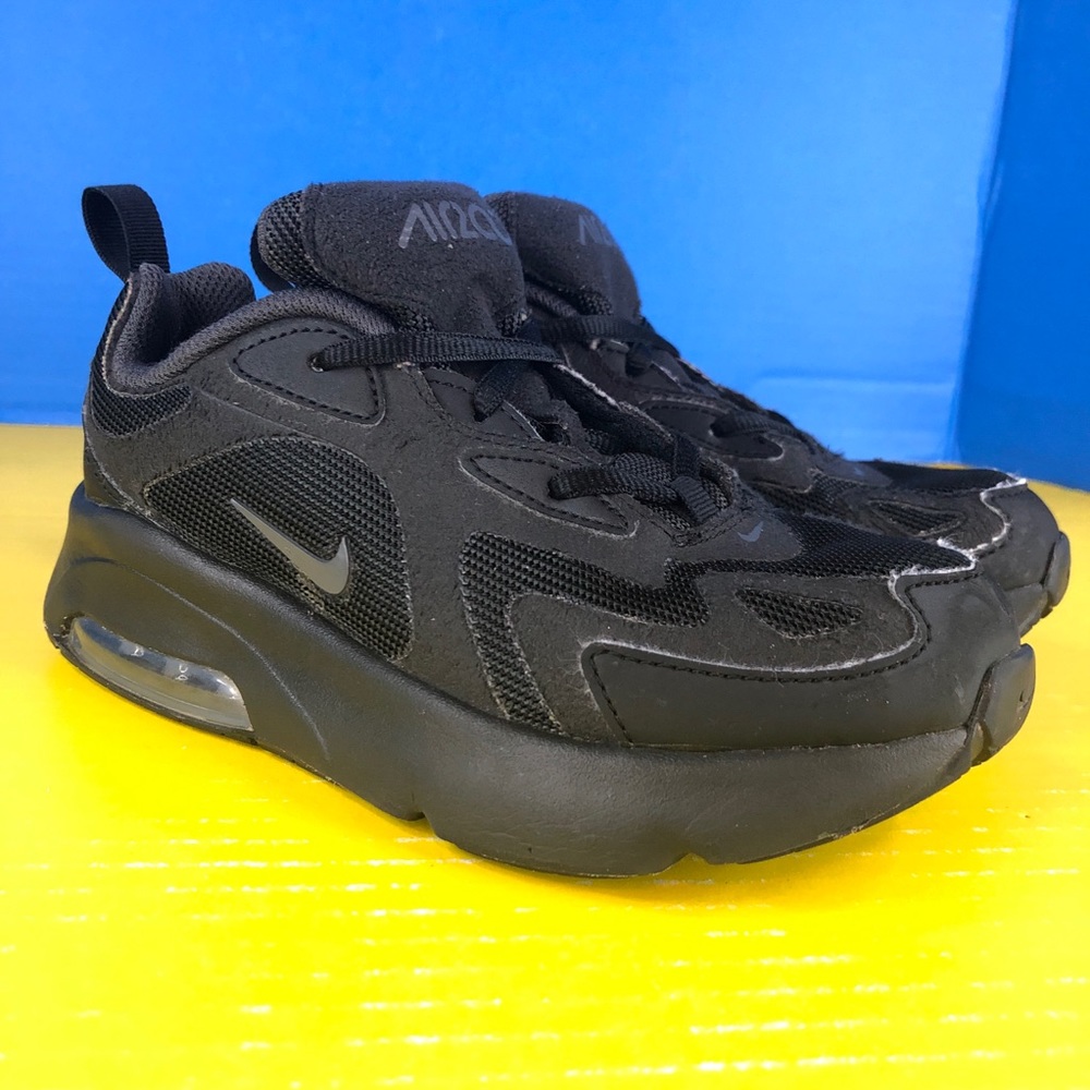 Nike Air Max 200 AT5628-001 Boys Shoes Size 1Y